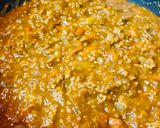 のこりのカレー＋ミンチでキーマカレー作り方2写真