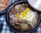 タジン鍋で豚肉のすき焼き風☺作り方4写真