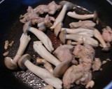 空芯菜とシメジの焼きそば作りました♬作り方2写真