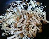 秋刀魚のスパイシーキノコトマトソース作り方4写真