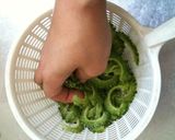 苦くないゴーヤチャンプルー*作り方2写真