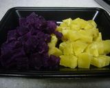 紫いも・さつまいも・枝豆の混ぜごはん作り方5写真