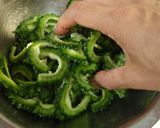 ➏　ゴーヤとお肉のしぐれ煮　➏作り方3写真
