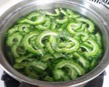➏　ゴーヤとお肉のしぐれ煮　➏作り方5写真