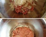 れんこんの肉詰めきのことトマトの煮込み作り方1写真