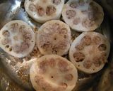れんこんの肉詰めきのことトマトの煮込み作り方5写真