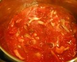 れんこんの肉詰めきのことトマトの煮込み作り方6写真