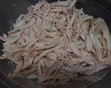 蒸し鶏とキャベツのサムジャン生春巻き作り方3写真