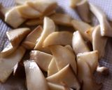 じゃがいもとエリンギとチーズだけのピザ作り方1写真
