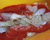 イカのさっトマト煮♪作り方3写真