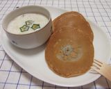 長いものパンケーキ作り方7写真