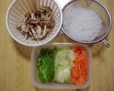 しらたきの五目炒め作り方1写真