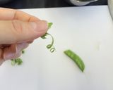 さやえんどうとツナのふわふわ玉子炒め作り方1写真