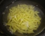えびとペンネのトマトグラタン作り方3写真