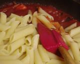 えびとペンネのトマトグラタン作り方7写真