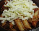 えびとペンネのトマトグラタン作り方8写真