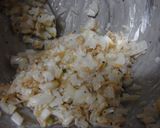 ふんわりエビ風味☆ピーマンのタマネギ詰め作り方1写真