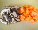 水煮大豆と鶏肉と野菜の煮物作り方3写真