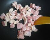 水煮大豆と鶏肉と野菜の煮物作り方5写真