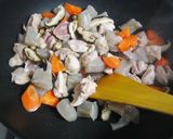水煮大豆と鶏肉と野菜の煮物作り方6写真
