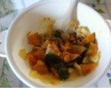 うちのかぼちゃとりんごのサラダ作り方3写真