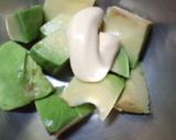 アボカドつきだし✿山椒マヨ和え作り方2写真