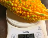 黄色の完熟ゴーヤの佃煮風作り方1写真