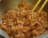 ピリ辛肉味噌と胡麻ヨーグルト坦々麺。作り方2写真
