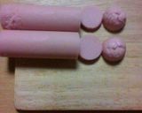 魚肉ソーセージDEマカロン作り方1写真