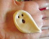 オバケ白玉でハロウィンおしるこ♪作り方7写真