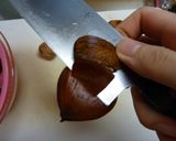 ほっくほく♪栗とさつま芋の炊き込みごはん作り方3写真