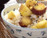 ほっくほく♪栗とさつま芋の炊き込みごはん作り方10写真