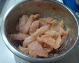 鶏ささみの明太子焼き作り方2写真