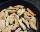 鶏ささみの明太子焼き作り方3写真