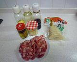 簡単　甜麺醤　de　牛肉たけのこ炒め作り方1写真