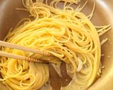 ニンニク香る！ワンパンカルボナーラ作り方10写真