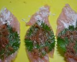 お弁当にグー♪くるくる梅しそロール◎作り方4写真