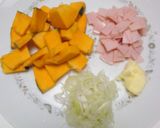 かぼちゃの混ぜご飯バター味!作り方2写真