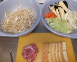 ヘルシー☆厚揚げと野菜のポン酢丼作り方1写真