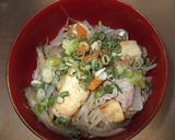 ヘルシー☆厚揚げと野菜のポン酢丼作り方7写真