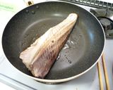 フライパンで簡単！　かつおのタタキ作り方3写真