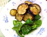 茄子と卵とチーズの丼　赤いタルタル作り方3写真