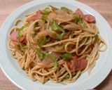 キノコの和風パスタ(山椒風味)作り方7写真