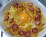 ✿カリカリポテトの巣ごもり卵かけごはん✿作り方5写真