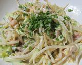 やきとりたれ味缶でモヤシサラダ作り方4写真