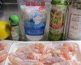 ダイエット♪鳥手羽元でレモンハーブ焼き作り方1写真