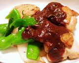 鶏もも肉のソテー ミント風味トマトソース作り方8写真