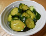 作り置きＯＫ♪鶏皮のピリ辛ポン酢和え✿作り方5写真