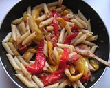 パプリカとアンチョビのパスタ♪作り方5写真