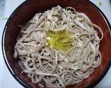 ✿ニラたっぷり♬月見とろろ蕎麦✿作り方3写真